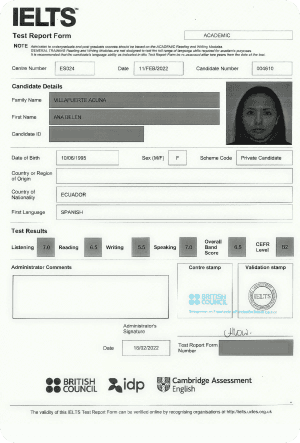 Ana Belén Villafuerte Acuña